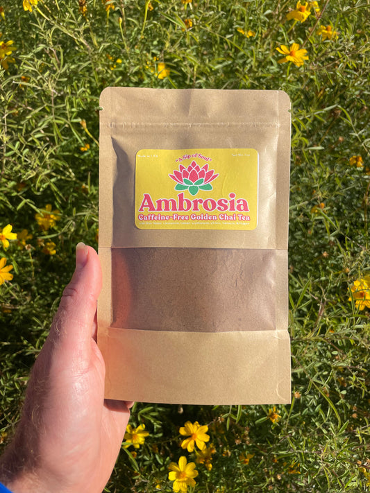 Ambrosia Golden Chai “Smart Tea” (Caffeine-Free Nootropic)